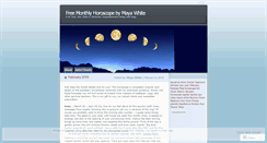 Desktop Screenshot of freemonthlyhoroscope.wordpress.com