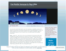Tablet Screenshot of freemonthlyhoroscope.wordpress.com