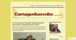 Desktop Screenshot of camaguebaxcuba.wordpress.com