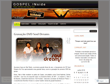 Tablet Screenshot of gospelinside.wordpress.com