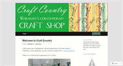 Desktop Screenshot of craftcountry.wordpress.com