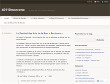 Tablet Screenshot of 40110morcenx.wordpress.com