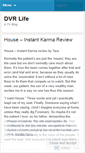 Mobile Screenshot of dvrlife.wordpress.com