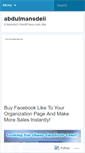 Mobile Screenshot of abdulmansdeii.wordpress.com