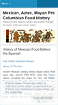 Mobile Screenshot of mexicanfood1.wordpress.com