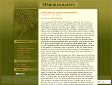 Tablet Screenshot of maerchenhaft.wordpress.com