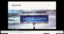 Desktop Screenshot of mariogarofalo.wordpress.com