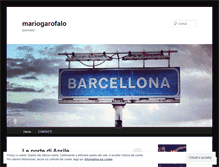 Tablet Screenshot of mariogarofalo.wordpress.com