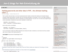 Tablet Screenshot of netentwicklung.wordpress.com