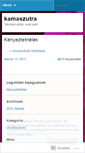 Mobile Screenshot of kamaszutra.wordpress.com