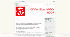 Desktop Screenshot of kpif07.wordpress.com