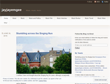Tablet Screenshot of jayjayemgee.wordpress.com