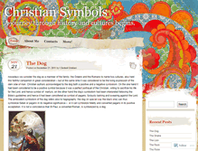 Tablet Screenshot of christiansymbols.wordpress.com