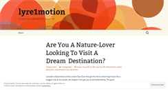 Desktop Screenshot of lyre1motion.wordpress.com