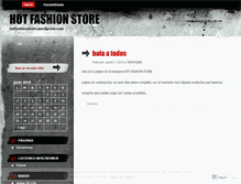 Tablet Screenshot of hotfashionstore.wordpress.com