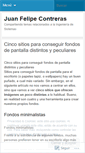 Mobile Screenshot of jfcontrerasj.wordpress.com