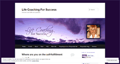 Desktop Screenshot of lifecoachingforsuccess.wordpress.com