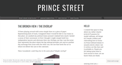 Desktop Screenshot of princestreet.wordpress.com