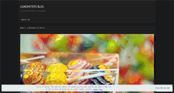 Desktop Screenshot of liumonster.wordpress.com
