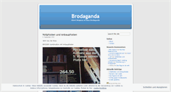 Desktop Screenshot of brodaganda.wordpress.com