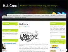 Tablet Screenshot of cainebooks.wordpress.com