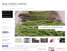 Tablet Screenshot of bsclarified.wordpress.com