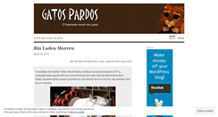 Desktop Screenshot of gatospardos.wordpress.com