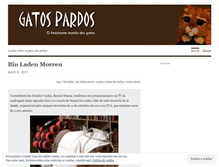 Tablet Screenshot of gatospardos.wordpress.com