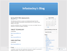 Tablet Screenshot of infostocksy.wordpress.com