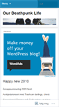 Mobile Screenshot of deathpunk.wordpress.com