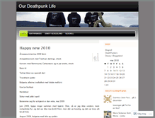 Tablet Screenshot of deathpunk.wordpress.com