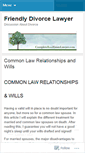 Mobile Screenshot of friendlydivorcelawyer.wordpress.com