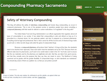 Tablet Screenshot of parksidepharmacycompounding.wordpress.com