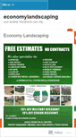 Mobile Screenshot of economylandscaping.wordpress.com