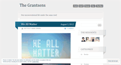 Desktop Screenshot of grantsen.wordpress.com