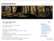 Tablet Screenshot of medicalcenterhere.wordpress.com