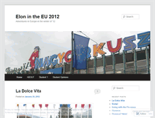 Tablet Screenshot of eloneu12.wordpress.com
