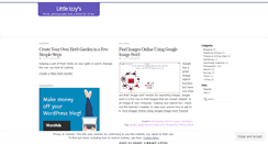 Desktop Screenshot of littleizzys.wordpress.com