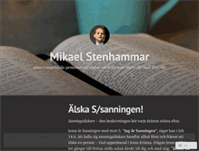 Tablet Screenshot of mikaelstenhammar.wordpress.com