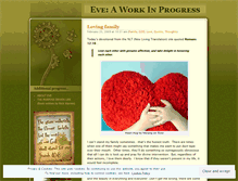 Tablet Screenshot of eve1.wordpress.com