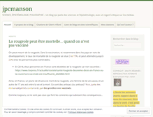 Tablet Screenshot of jpcmanson.wordpress.com