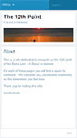 Mobile Screenshot of 12thpoint.wordpress.com