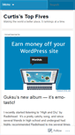 Mobile Screenshot of curtywurty83.wordpress.com