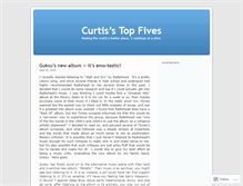 Tablet Screenshot of curtywurty83.wordpress.com