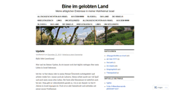 Desktop Screenshot of bineimgelobtenland.wordpress.com