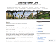 Tablet Screenshot of bineimgelobtenland.wordpress.com