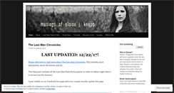 Desktop Screenshot of eloisejknapp.wordpress.com