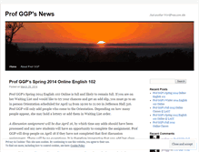 Tablet Screenshot of profggp.wordpress.com