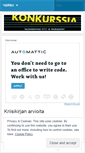 Mobile Screenshot of kurssikohtikonkurssia.wordpress.com