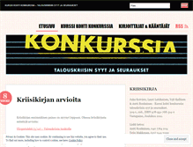 Tablet Screenshot of kurssikohtikonkurssia.wordpress.com